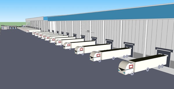 5000平米冷链物流冷库