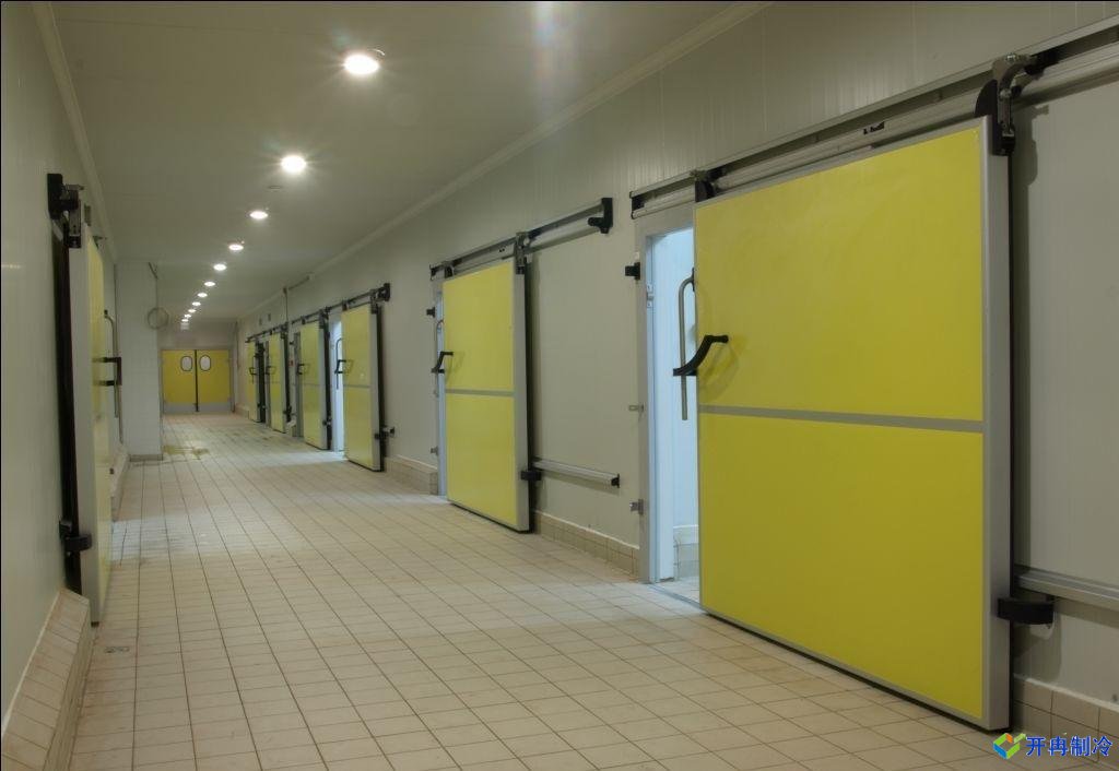 10000平食品冷库建设内景完工图